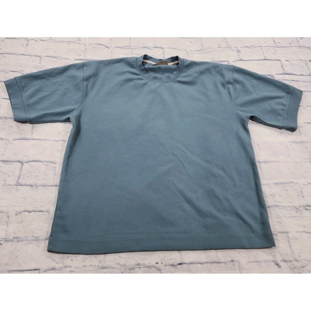 Amongst Others Shirt MENS XL Green Drop Shoulder Boxy Fit Casual